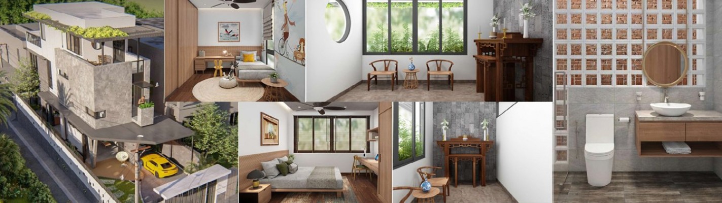 Thiết kế nhà phố đẹp 2022