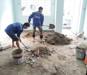 Chi phí sửa nhà nâng nền hết bao nhiêu?