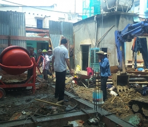 Thi công xây dựng phòng trọ Quận Tân Bình