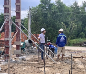 Dự án xây dựng nhà trọn gói anh Phú, Huyện Củ Chi, HCM