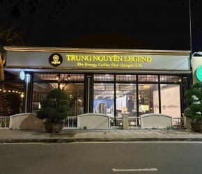 Dự án quán Cà phê Trung Nguyên Legend TP Mỹ Tho, Tỉnh Tiền Giang