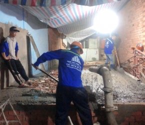 Quy trình xây dựng nhà: Xây dựng phần khung nhà