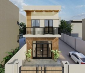 Xây nhà trệt 1 lầu tại huyện Củ Chi, TP Hồ Chí Minh