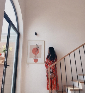 Mẫu nhà cấp 4 có gác lửng, đầy đủ tiện nghi