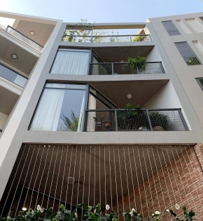 Mẫu nhà phố 4 tầng thiết kế vừa ở, vừa cho thuê, chi phí chỉ 2,05 tỷ đồng