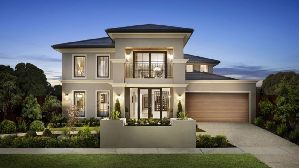 Mẫu thiết kế mặt tiền biệt thự - 1