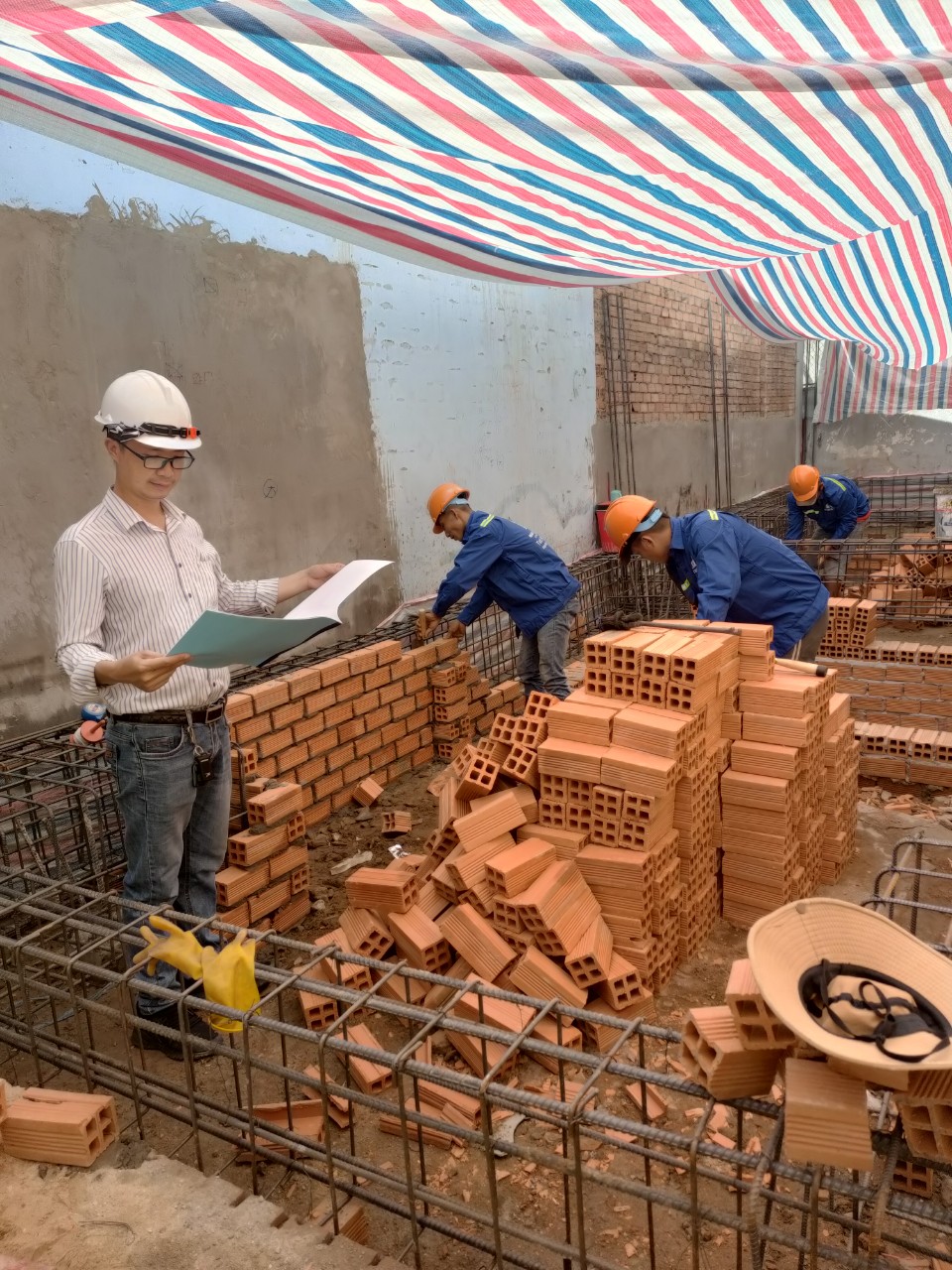 Quy trình xây dựng phần thô tại Nam Việt Phát